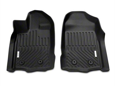 Proven Ground Precision Molded Front Floor Liners; Black (19-23 Ranger)