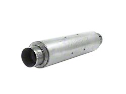 MBRP Armor Lite Quiet Tone Muffler; 4-Inch Inlet/4-Inch Outlet (Universal; Some Adaptation May Be Required)