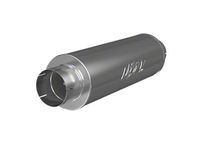 MBRP Armor Lite Quiet Tone Muffler; 5-Inch Inlet/5-Inch Outlet (Universal; Some Adaptation May Be Required)