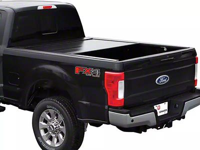 Pace Edwards BedLocker Retractable Bed Cover with Explorer Rails; Gloss Black (19-23 Ranger)