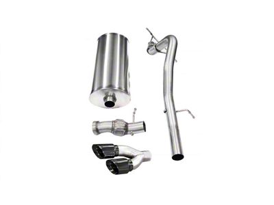 Corsa Performance Sport Single Exhaust System with Black Tips; Side Exit (11-14 Yukon Denali)