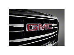 GM Front Illuminated Grille GMC Emblem; Red (21-23 Yukon)