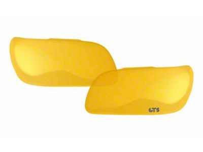 Headlight Covers; Transparent Yellow (07-14 Yukon)