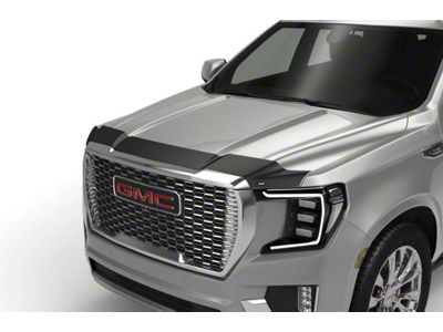 Aeroskin Hood Protector; Matte Black (21-23 Yukon)