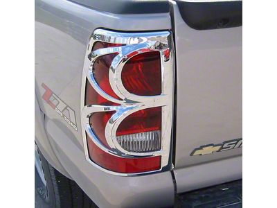 Putco Tail Light Covers; Chrome (07-14 Yukon)