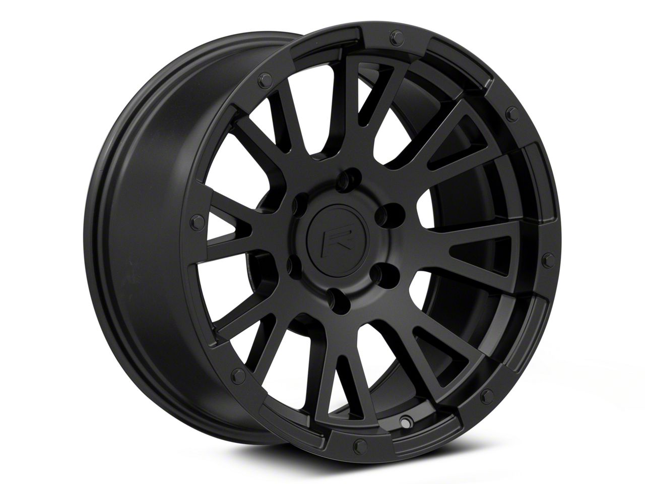 Rovos Wheels Yukon Karoo Matte Black 6-Lug Wheel; 18x9; 0mm Offset ...