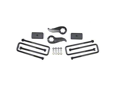 Zone Offroad 2-Inch Torsion Key Supension Lift Kit (11-19 4WD Silverado 3500 HD w/o Factory Overload Springs)