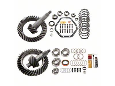 Motive Gear 9.25-Inch Front and 10.50-Inch Rear Axle Complete Ring and Pinion Gear Kit; 4.56 Gear Ratio (11-18 Silverado 2500 HD)