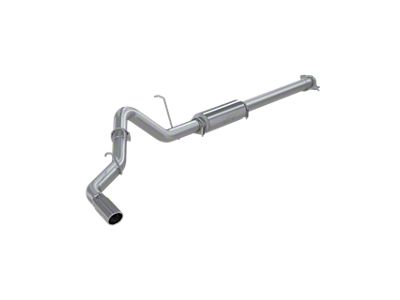 MBRP Armor Lite Single Exhaust System with Polished Tip; Side Exit (11-19 6.0L Sierra 2500 HD)