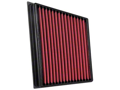 Airaid Direct Fit Replacement Air Filter; Red SynthaMax Dry Filter (11-16 6.6L Duramax Sierra 2500 HD)