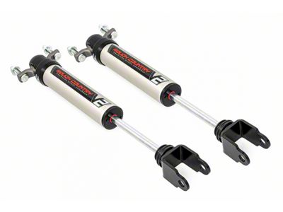 Rough Country V2 Monotube Front Shocks for 0 to 3-Inch Lift (11-23 Silverado 2500 HD)