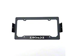 ZRoadz License Plate Frame LED Bracket (Universal; Some Adaptation May Be Required)