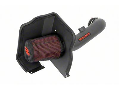 Rough Country Cold Air Intake with Pre-Filter Bag (17-19 6.6L Duramax Sierra 2500 HD)