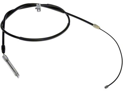 Rear Parking Brake Cable; Passenger Side (09-11 Silverado 2500 HD Extended Cab & Crew Cab w/ 8-Foot Long Box)