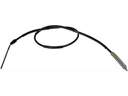 Rear Parking Brake Cable; Driver Side (12-13 Sierra 2500 HD Extended Cab & Crew Cab w/ 6.50-Foot Standard Box)