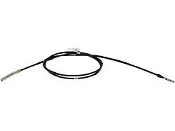 Rear Parking Brake Cable; Passenger Side (12-18 Sierra 2500 HD w/ 6.50-Foot Standard Box)