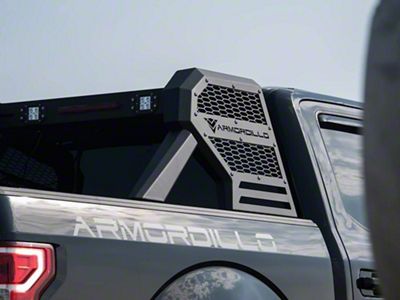 Armordillo CR2 Chase Rack; Matte Black (07-19 Silverado 2500 HD)