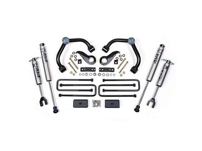 BDS 3-Inch Upper Control Arm Suspension Lift Kit with Fox 2.0 Shocks (20-23 Sierra 3500 HD SRW w/o Factory Overload Springs)