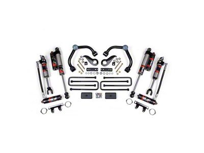 BDS 3-Inch Upper Control Arm Suspension Lift Kit with Fox 2.5 Shocks (20-23 Silverado 2500 HD w/o Factory Overload Springs)