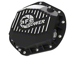 AFE Pro Series Rear Differential Cover with Machined Fins; Black (07-19 Silverado 3500 HD)