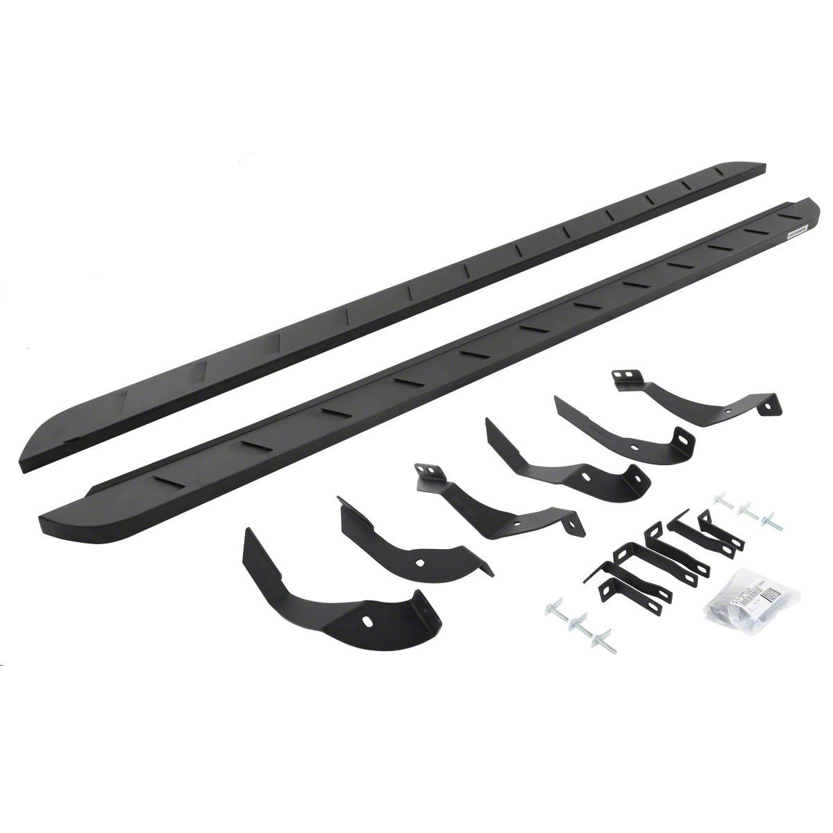 Sierra 3500 RB10 Slim Running Boards; Textured Black (15-19 6.6L ...