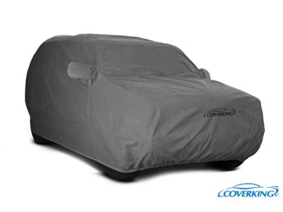 Coverking Triguard Indoor/Light Weather Car Cover; Gray (15-19 Sierra 2500 HD Double Cab)