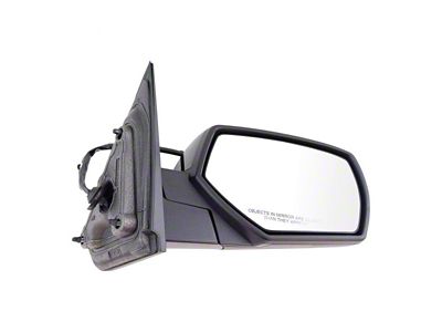 Powered Heated Mirror; Paint to Match Black; Passenger Side (14-18 Silverado 1500)