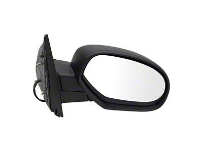 Powered Mirror; Textured Black; Passenger Side (07-14 Silverado 2500 HD)