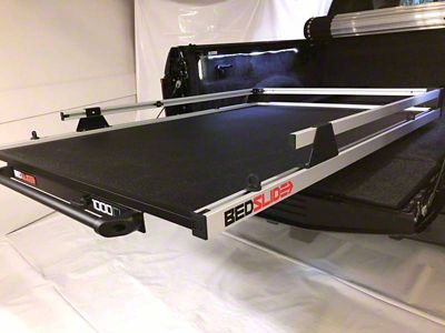 Bedslide 1000 Classic Bed Cargo Slide; Silver (97-23 F-150 Styleside w/ 6-1/2-Foot Bed)