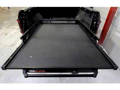 Bedslide 1500 Contractor Bed Cargo Slide; Black (03-23 RAM 3500 w/ 8-Foot Box)
