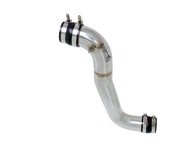 HPS Intercooler Cold Side Charge Pipe; Polished (11-16 6.6L Duramax Sierra 2500 HD)