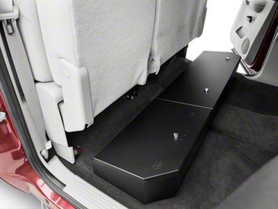 Tuffy Security Products Under Rear Seat Lockbox (07-19 Sierra 2500 HD Crew Cab)