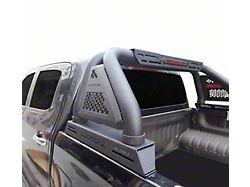 Classic Pro Roll Bar; Black (07-23 Silverado 3500 HD)