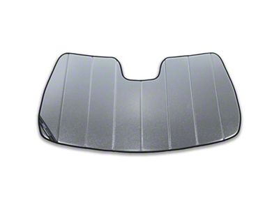 Covercraft UVS100 Heat Shield Premier Series Custom Sunscreen; Galaxy Silver (19-23 Sierra 1500)