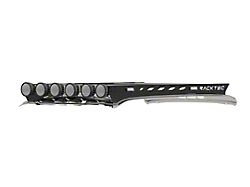 RACKTEC Phantom Series Gen 2 Roof Rack; 6-Light Front Mounting Brackets (07-13 Silverado 1500 Crew Cab)
