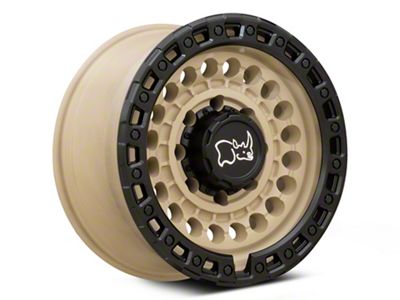 Black Rhino Sentinel Desert Sand 8-Lug Wheel; 17x8.5; 0mm Offset (07-10 Sierra 2500 HD)
