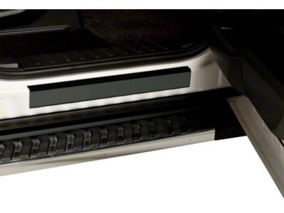 Putco Black Platinum Door Sills (15-19 Sierra 2500 HD Double Cab)