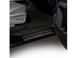 Putco Black Platinum Door Sills with GMC Logo (15-19 Sierra 2500 HD Crew Cab)