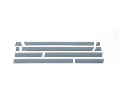 Putco Black Platinum Rocker Panels (15-19 Sierra 3500 HD Regular Cab SRW w/ 8-Foot Long Box)