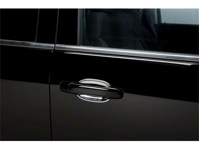 Putco Door Handle Covers; Buckets Only; Chrome (15-19 Sierra 2500 HD Regular Cab, Double Cab)