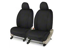 Covercraft Precision Fit Seat Covers Endura Custom Front Row Seat Covers; Black (20-23 Sierra 2500 HD w/ Front Bucket Seats)