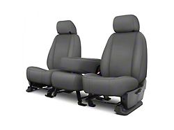 Covercraft Carhartt PrecisionFit Custom Front Row Seat Covers; Gravel (20-23 Silverado 2500 HD w/ Front Bench Seat & Center Armrest)