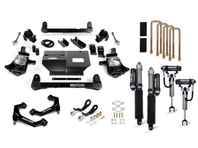 Cognito Motorsports 4-Inch Elite Suspension Lift Kit with Elka 2.5 Reservoir Shocks (11-19 Silverado 2500 HD)