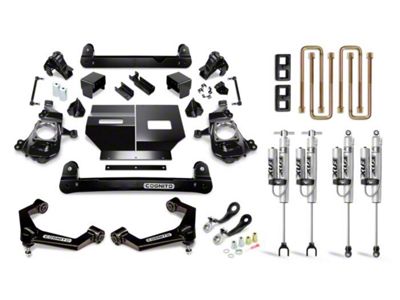 Cognito Motorsports 4-Inch Performance Suspension Lift Kit with FOX PS IFP Shocks (20-23 Sierra 3500 HD)