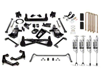 Cognito Motorsports 7-Inch Performance Suspension Lift Kit with FOX PSRR 2.0 Shocks (11-19 Silverado 3500 HD)