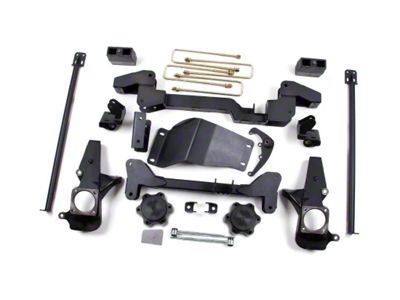 Zone Offroad 6-Inch Suspension Lift Kit with FOX Shocks (07-10 4WD Silverado 3500 HD)