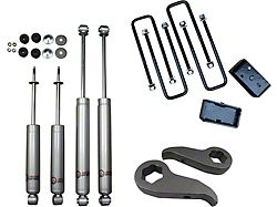 Freedom Offroad 1 to 3-Inch Leveling Kit with Shocks (11-19 Silverado 2500 HD)
