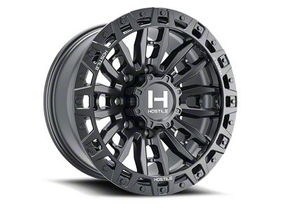 Hostile Crandon Asphalt 8-Lug Wheel; 20x9; 12mm Offset (19-23 RAM 2500)