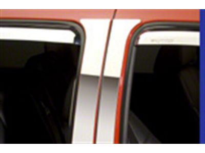 Putco Stainless Steel Pillar Posts with GMC Logo (15-19 Sierra 3500 HD Double Cab, Crew Cab)
