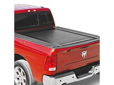 Pace Edwards JackRabbit Retractable Bed Cover; Gloss Black (20-23 Silverado 3500 HD w/ 8-Foot Long Box)